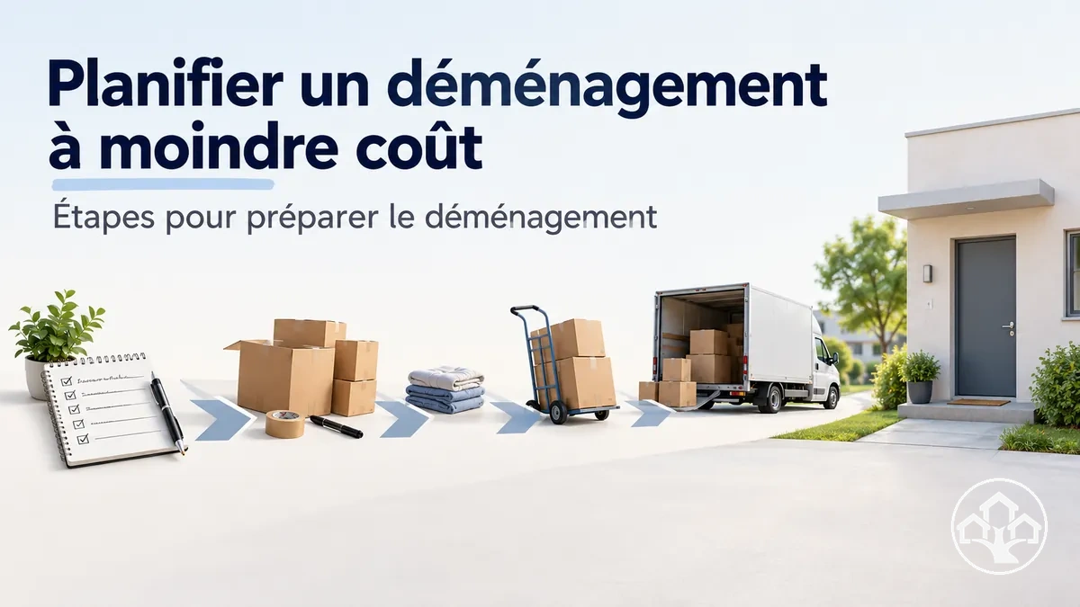 Étapes pour planifier un déménagement vers une alternative de logement à moindre coût