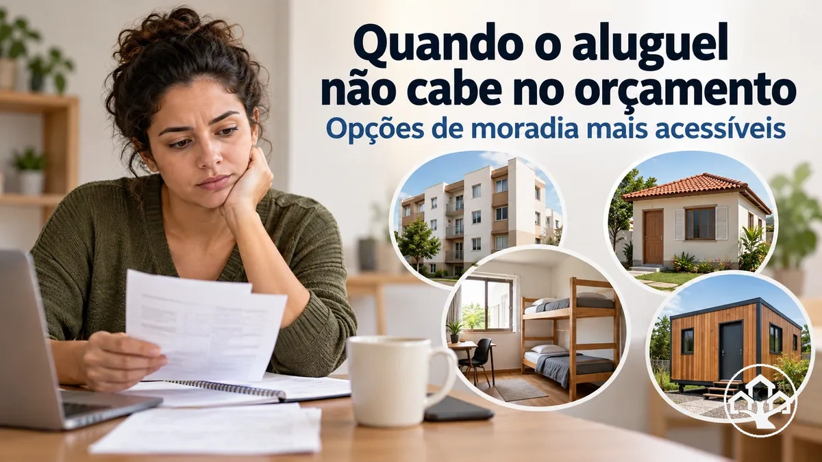 Opções de moradia mais acessíveis para quem não consegue arcar com o aluguel