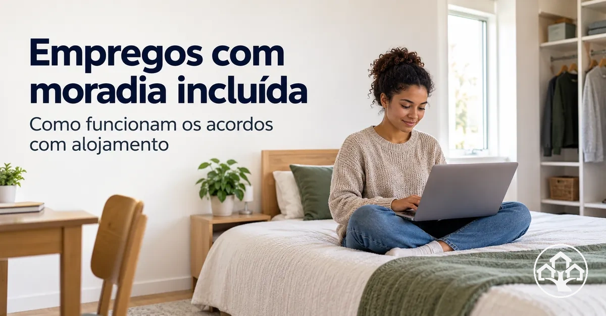 Alojamento de trabalhadores que representa um emprego com moradia incluída